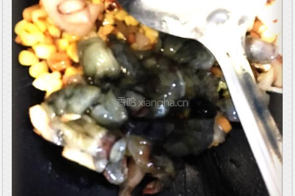 奶油芒果虾仁的做法图解5