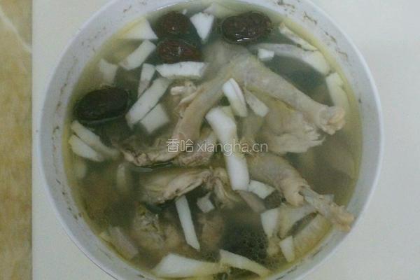 椰子炖小母鸡的做法图解5