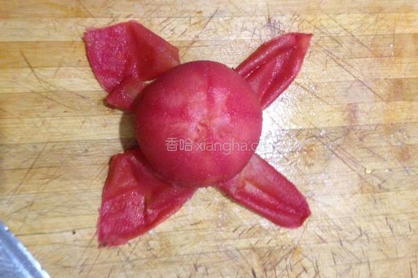 蕃茄炒洋芋的做法图解2