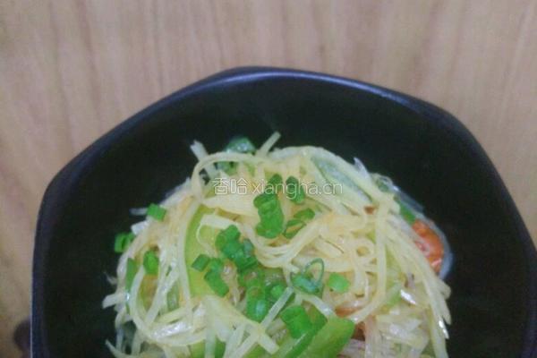 凉拌酸辣土豆丝的做法图解8