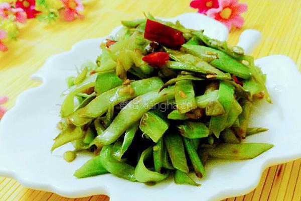 炒扁豆的做法图解9