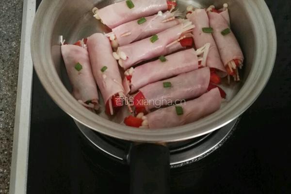 火腿芝士卷的做法图解5