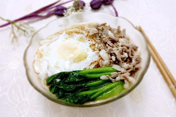 青菜肉丝鸡蛋面的做法图解11