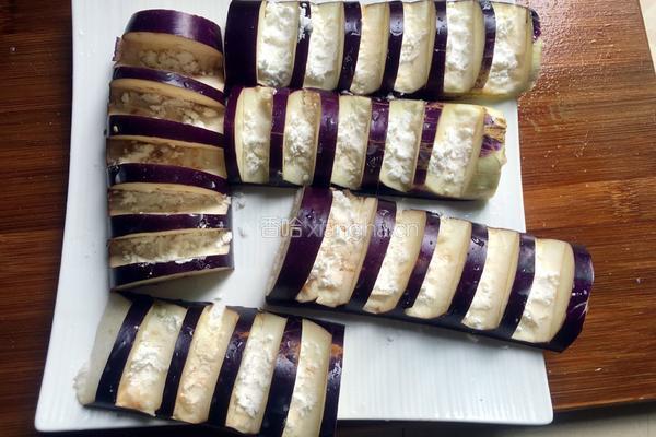 茄子酿肉的做法图解8