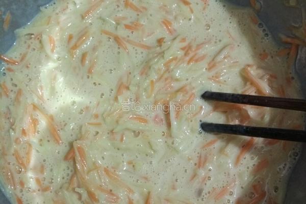 胡萝卜土豆饼的做法图解4