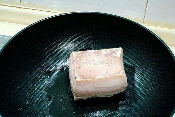 梅菜扣肉的做法图解3