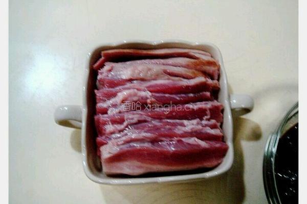 梅菜扣肉的做法图解5