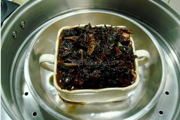 梅菜扣肉的做法图解6