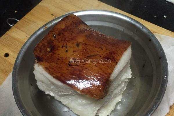 梅菜扣肉的做法图解2