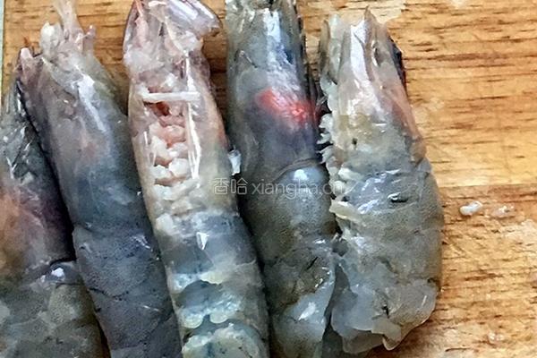 银河之恋...双味虾的做法图解7