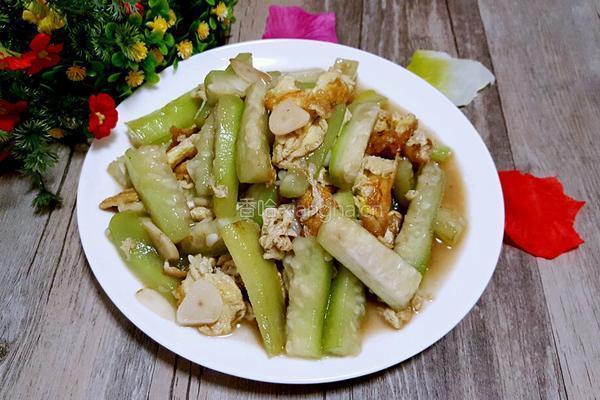 鸡蛋炒丝瓜条的做法图解9