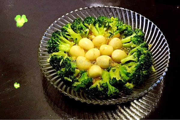 西兰花鹌鹑蛋的做法图解12