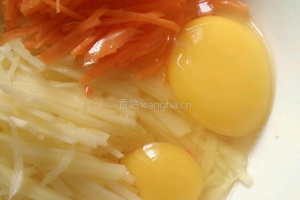  鸡蛋土豆饼的做法图解2