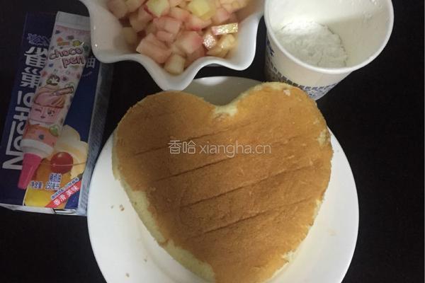 奶油小蛋糕的做法图解1