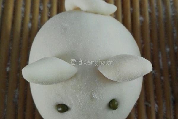 小猪刺猬豆沙包的做法图解3