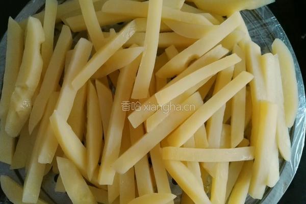 自制炸薯条的做法图解5