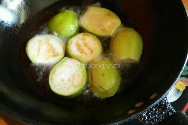 油煎茄子的做法图解4