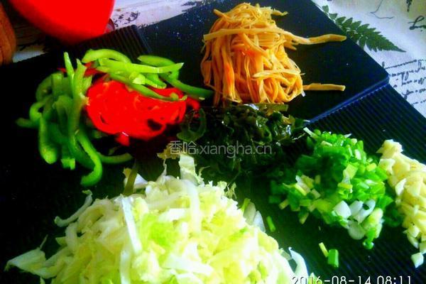压豆面（二人份）的做法图解6