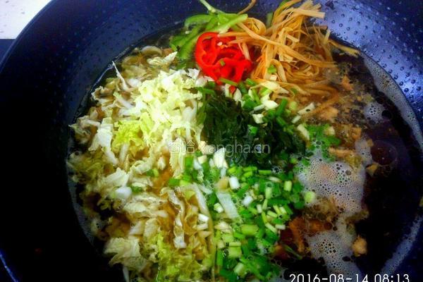 压豆面(二人份)的做法图解10