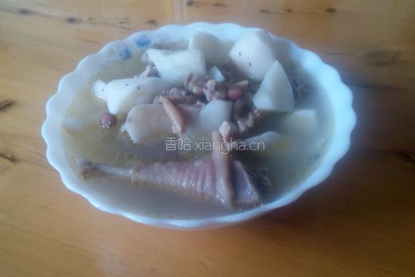 山药炖鸡的做法图解5
