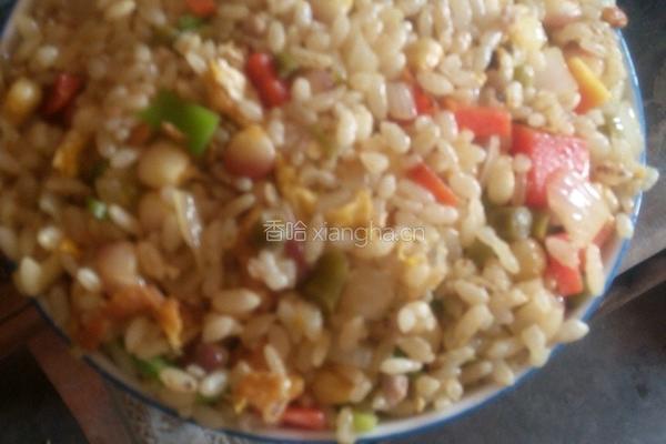 五彩饭的做法图解6
