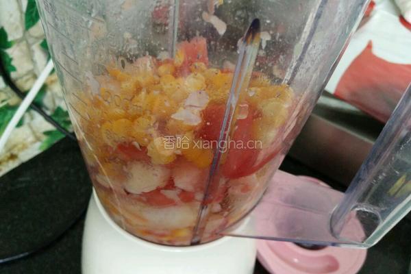 水果玉米饮的做法图解4