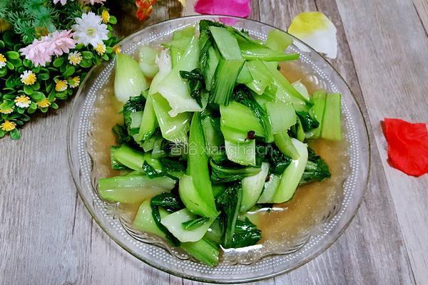 耗油油菜的做法图解8