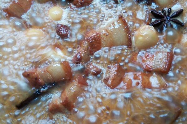 鹌鹑蛋红烧肉的做法图解9