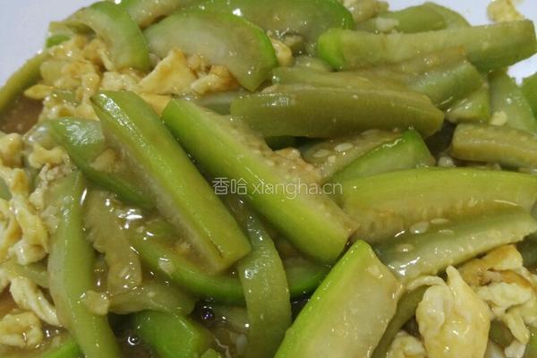 丝瓜炒鸡蛋