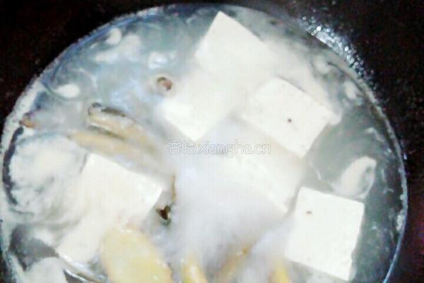 老豆腐泥鳅汤的做法图解4