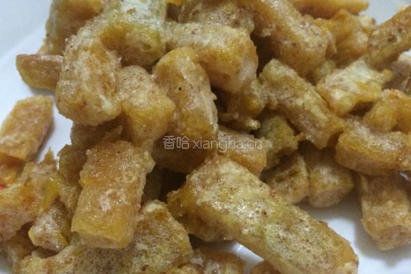 蛋黄南瓜的做法图解6