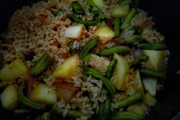 豆角土豆焖饭（电饭锅版）的做法图解14