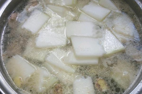鸭腿冬瓜汤的做法图解7