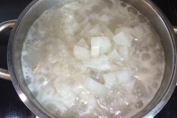 蛋黄排骨粥的做法图解5