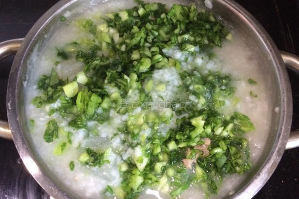蛋黄排骨粥的做法图解6