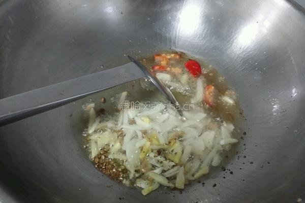 油渣豆角的做法图解6