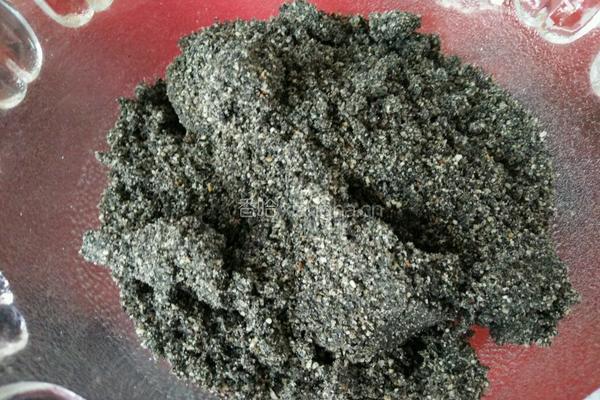 手工黑芝麻馅的做法图解4