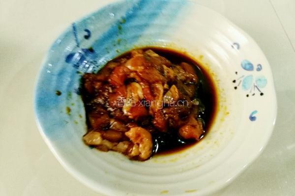  家常肉丁炒茄子的做法图解3