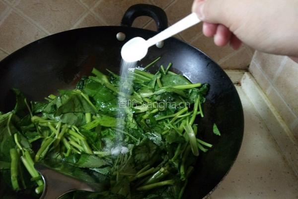 蒜泥空心菜的做法图解7