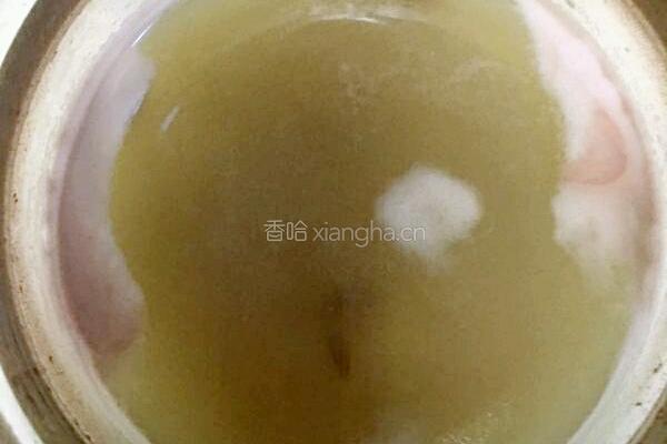 花生白米粥的做法图解3