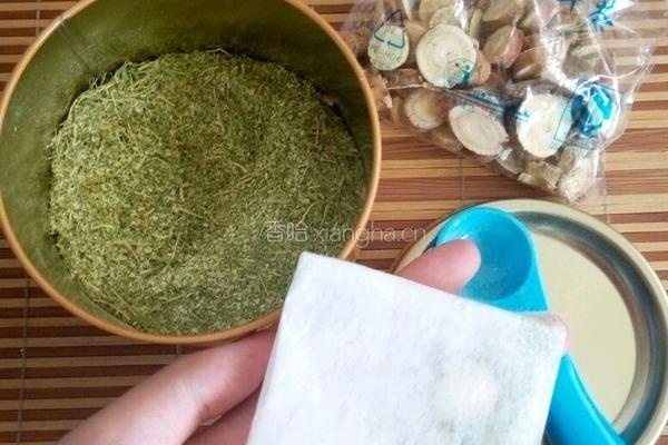 家庭荷叶茶的做法图解2