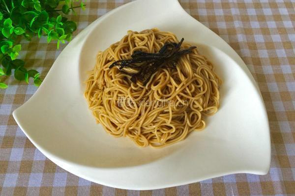 葱油冷拌面的做法图解6