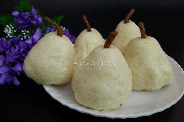梨豆沙包的做法图解11