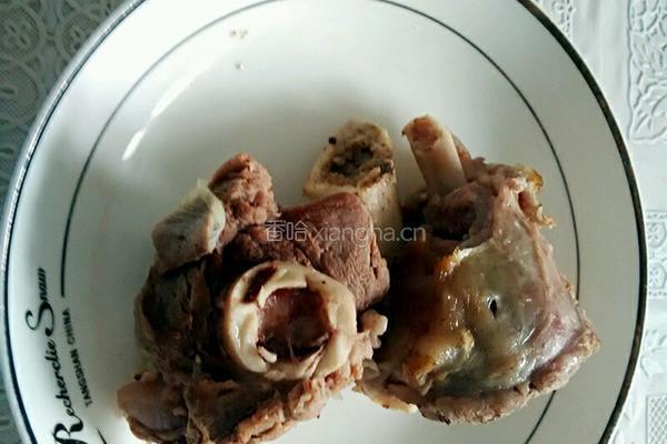 凉拌拆骨肉的做法图解4