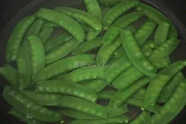 荷兰豆炒牛肉的做法图解4