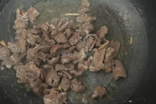 荷兰豆炒牛肉的做法图解5