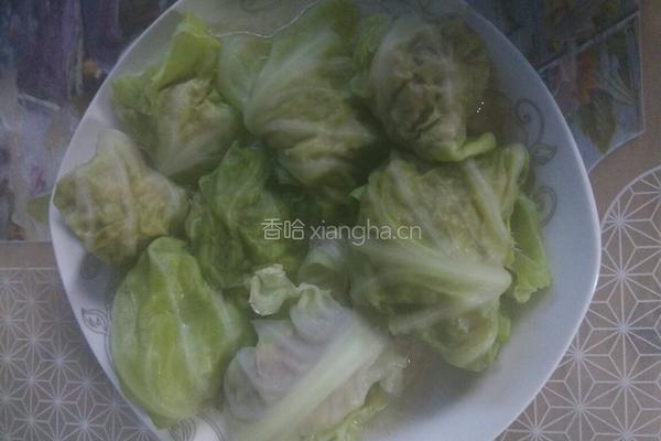 白菜包肉的做法图解5