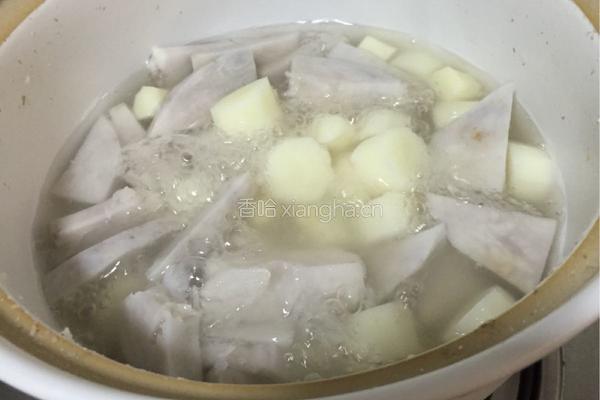南瓜山药羮的做法图解5