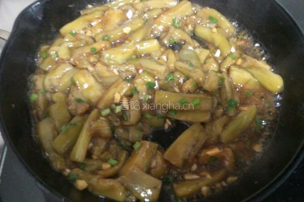 蒜烧茄子的做法图解4