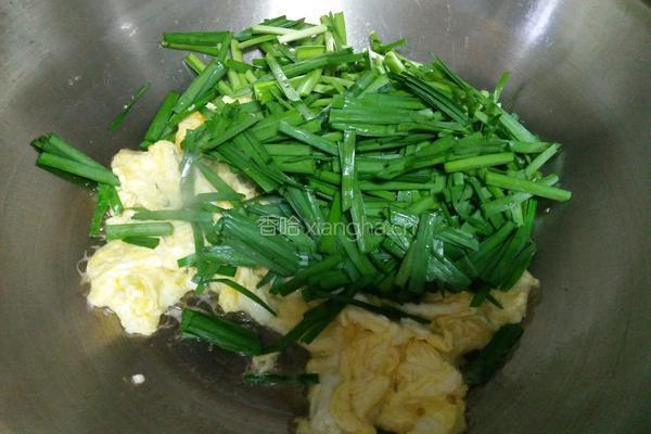 韭菜炒鸡蛋的做法图解3
